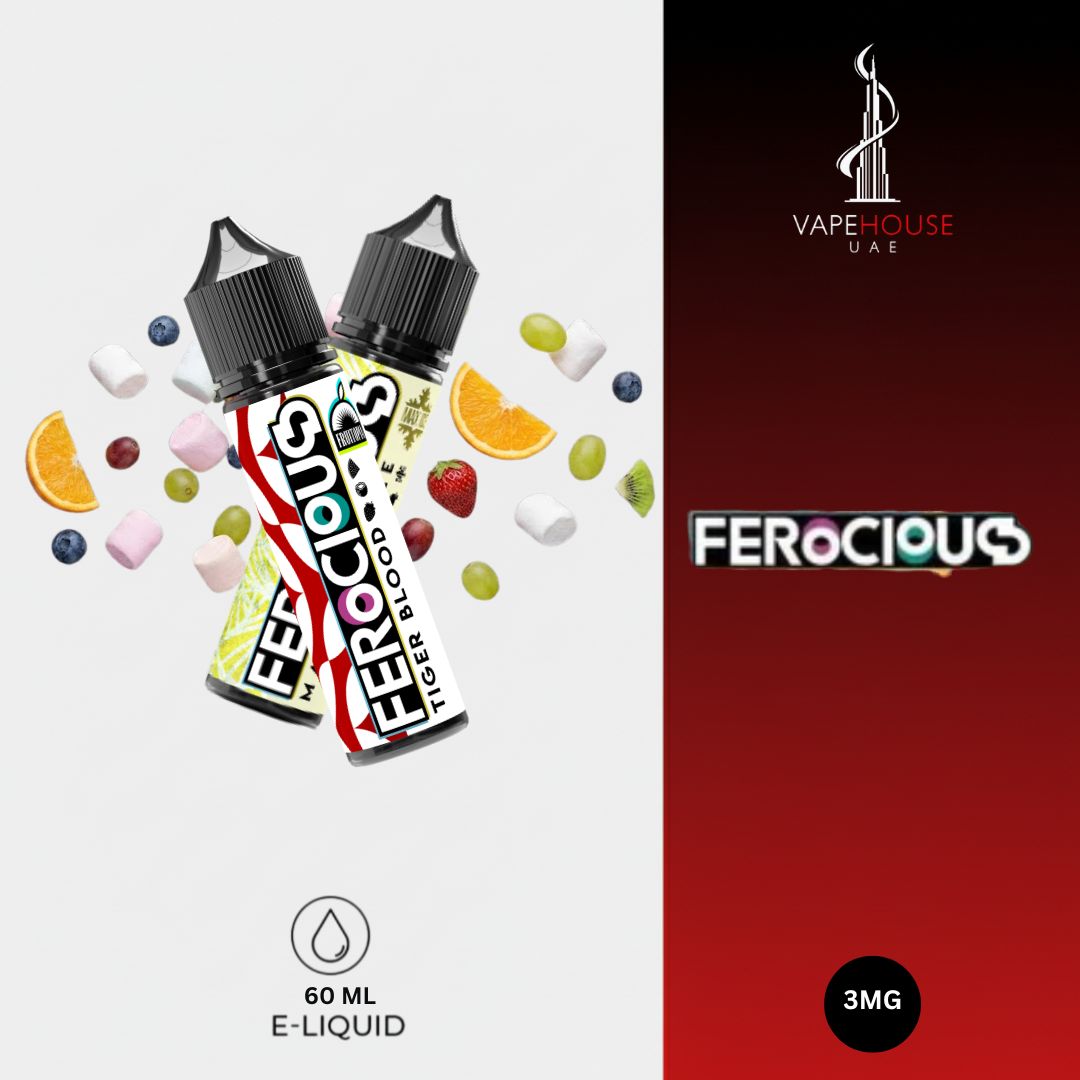 ferocious vape liquid Ferocious No Nicotine 10 x 10ml Vape Juice E Liquid Variety Pack 70VG/30PG-  Berrylicious, Pineapple Raspberry Breeze, Blue Razz Cherry, Fruity Menthol,  Strawberry Watermelon Kiwi (and more): Amazon.co.uk: Electronics & Photo