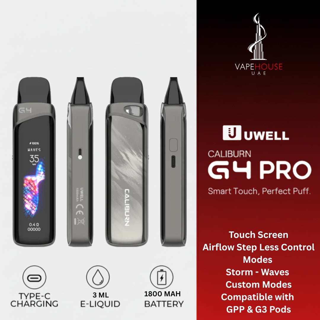 lost mary vape ban Uwell Caliburn G4 Pro Koko Pod System Kit | 2000mAh 35W main image 1