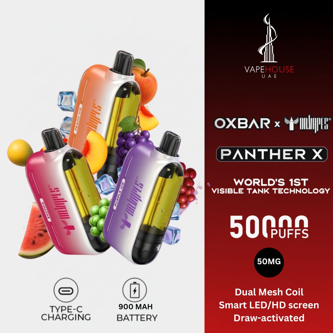 Dr Vapes Oxbar Panther X 50000 Puffs Dr Vapes Oxbar Panther X 50000 Puffs