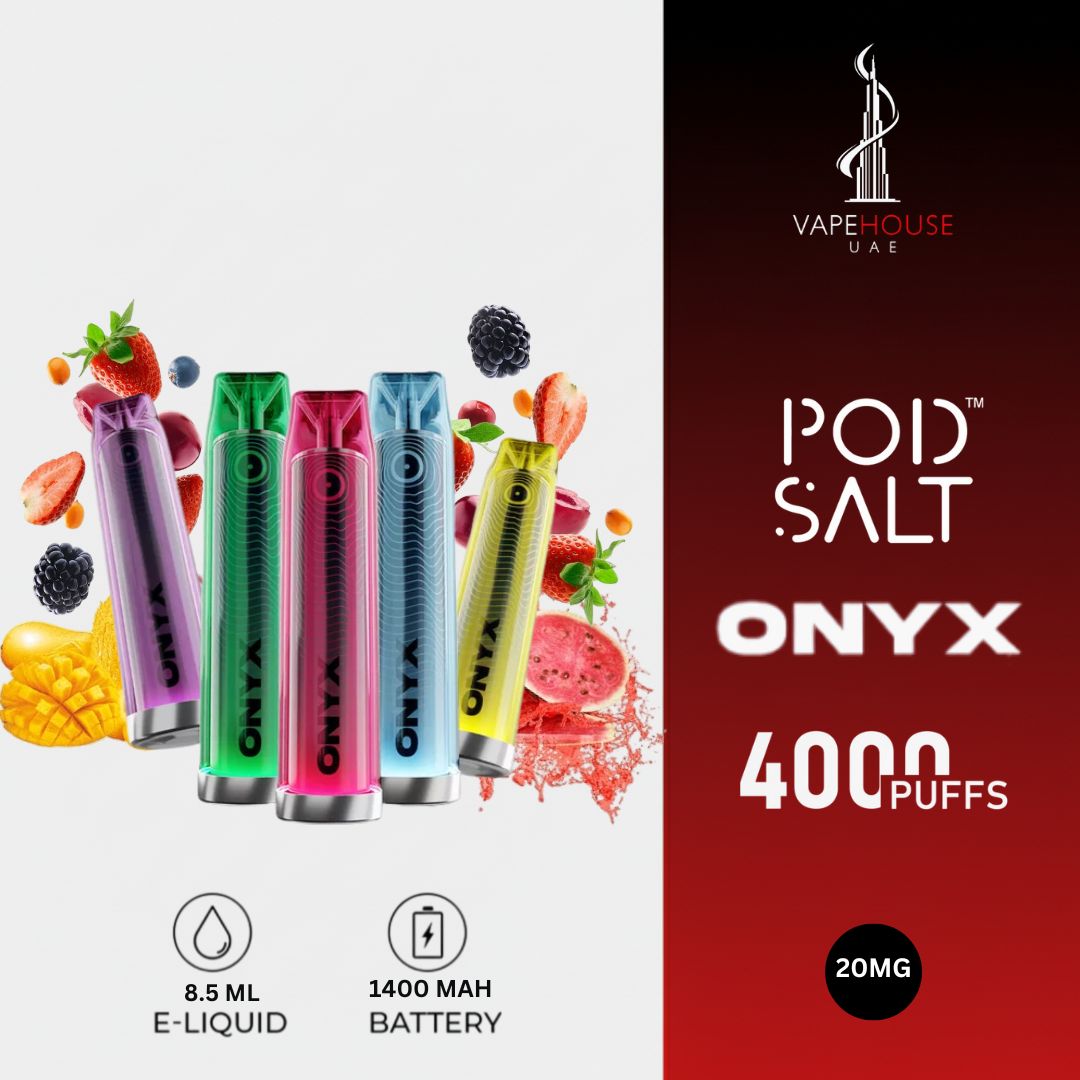 Podsalt Onyx 4000 Puffs 8.5ml Disposable Vape shop in UAE