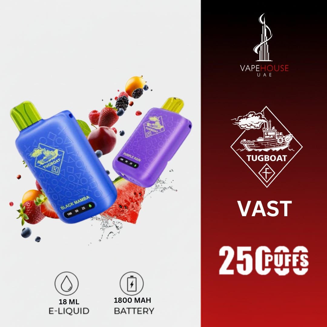 TUGBOAT VAST 25000 PUFFS DISPOSABLE VAPE