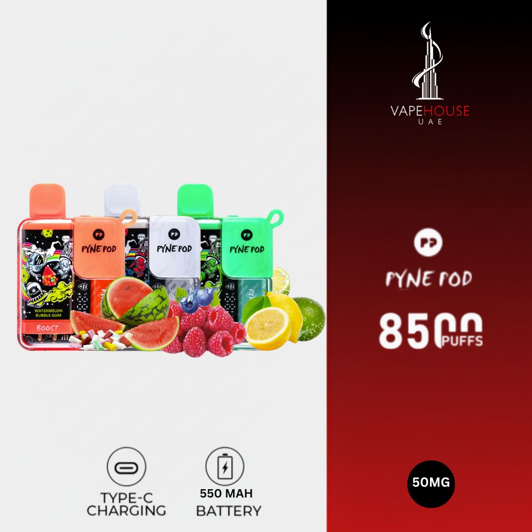 PYNE POD BOOST VAPE 8500 puff - 50mg PYNE POD BOOST VAPE 8500 puff - 50mg