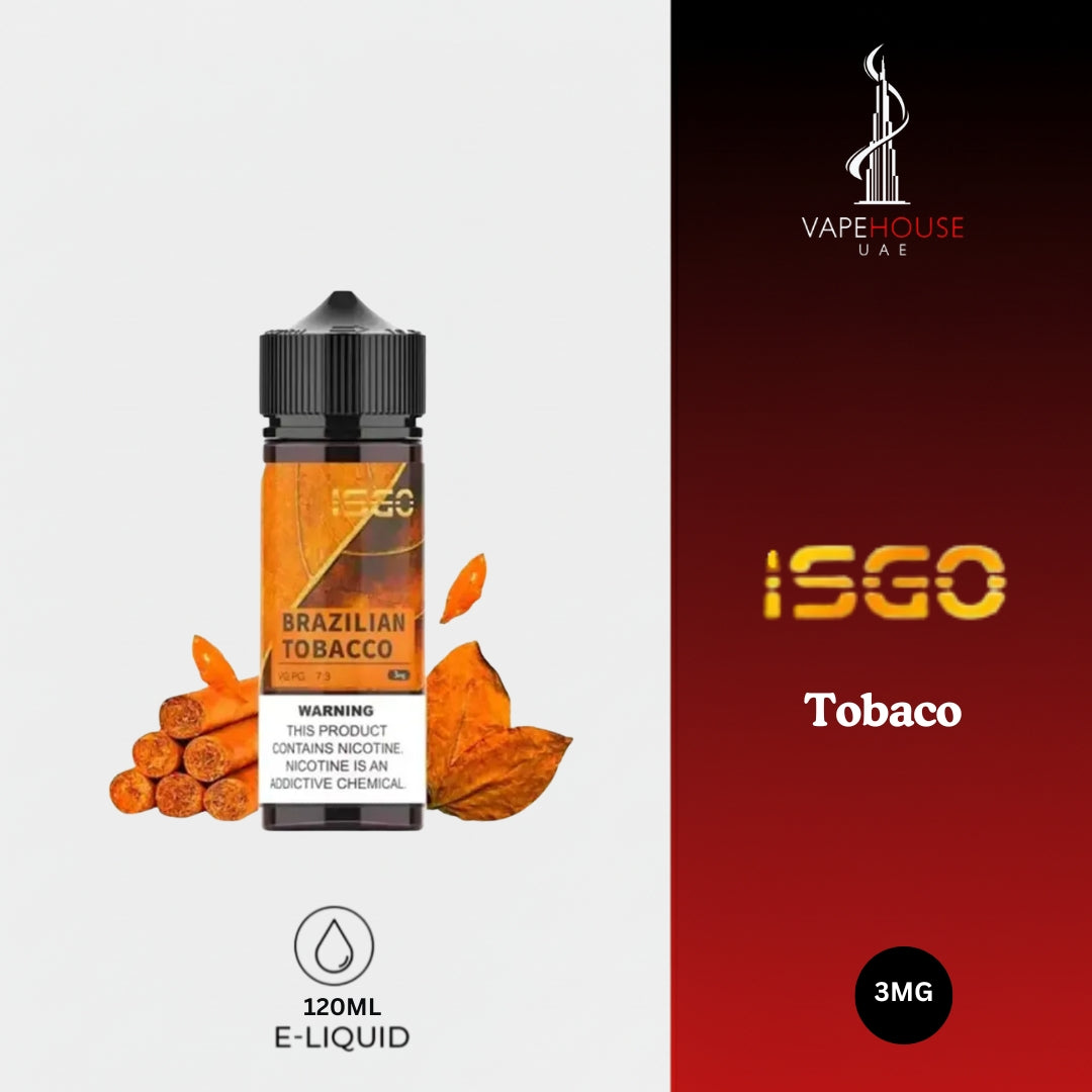 ISGO BRAZILIAN TOBACCO 120 ML
