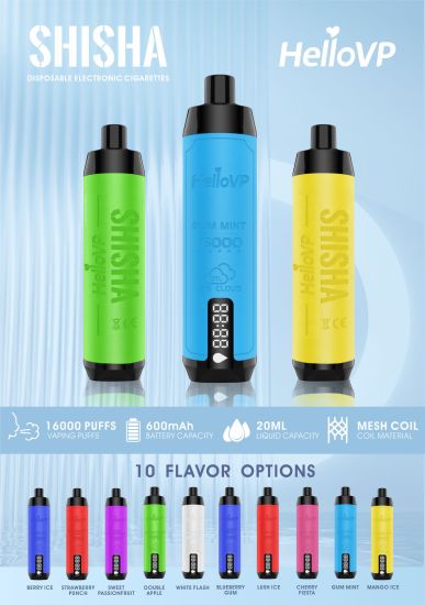 HELLOVP SHISHA (16000 PUFF)