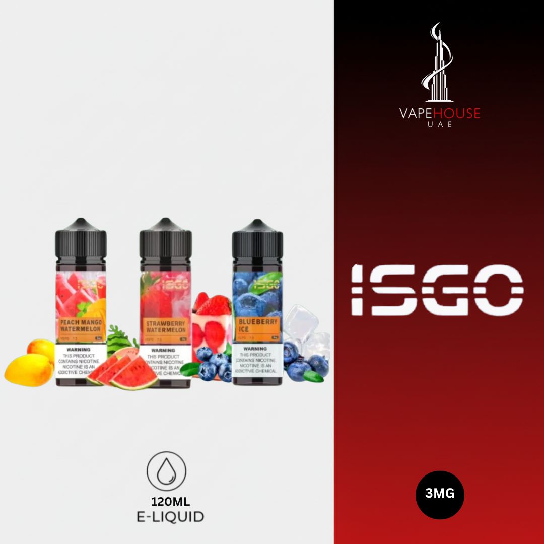 ISGO JUICES E-LIQUIDS 120ML