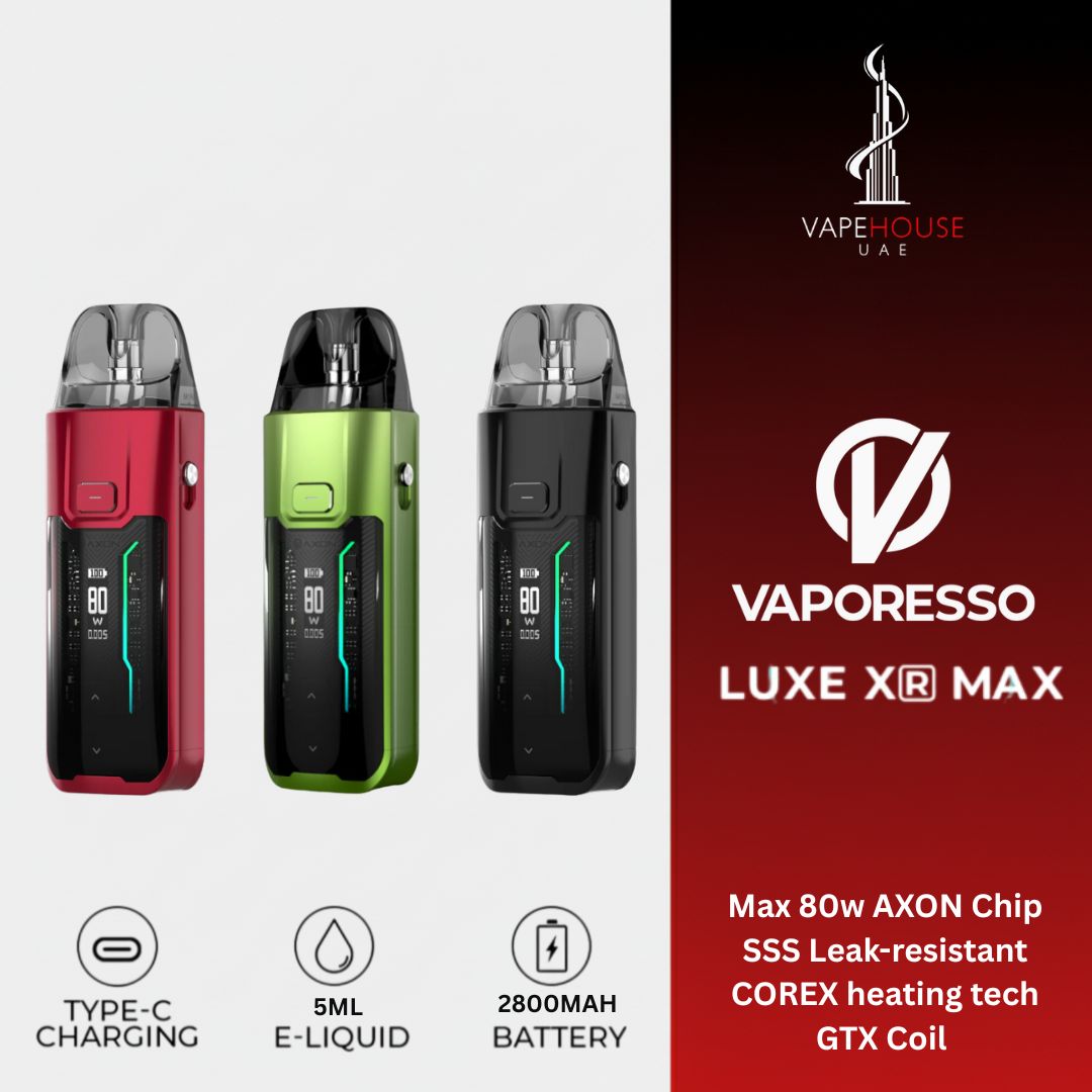 elf bar vape uk Vaporesso LUXE XR MAX 2 Review – 80W Pod Mod with GTX Coil Power main image 1