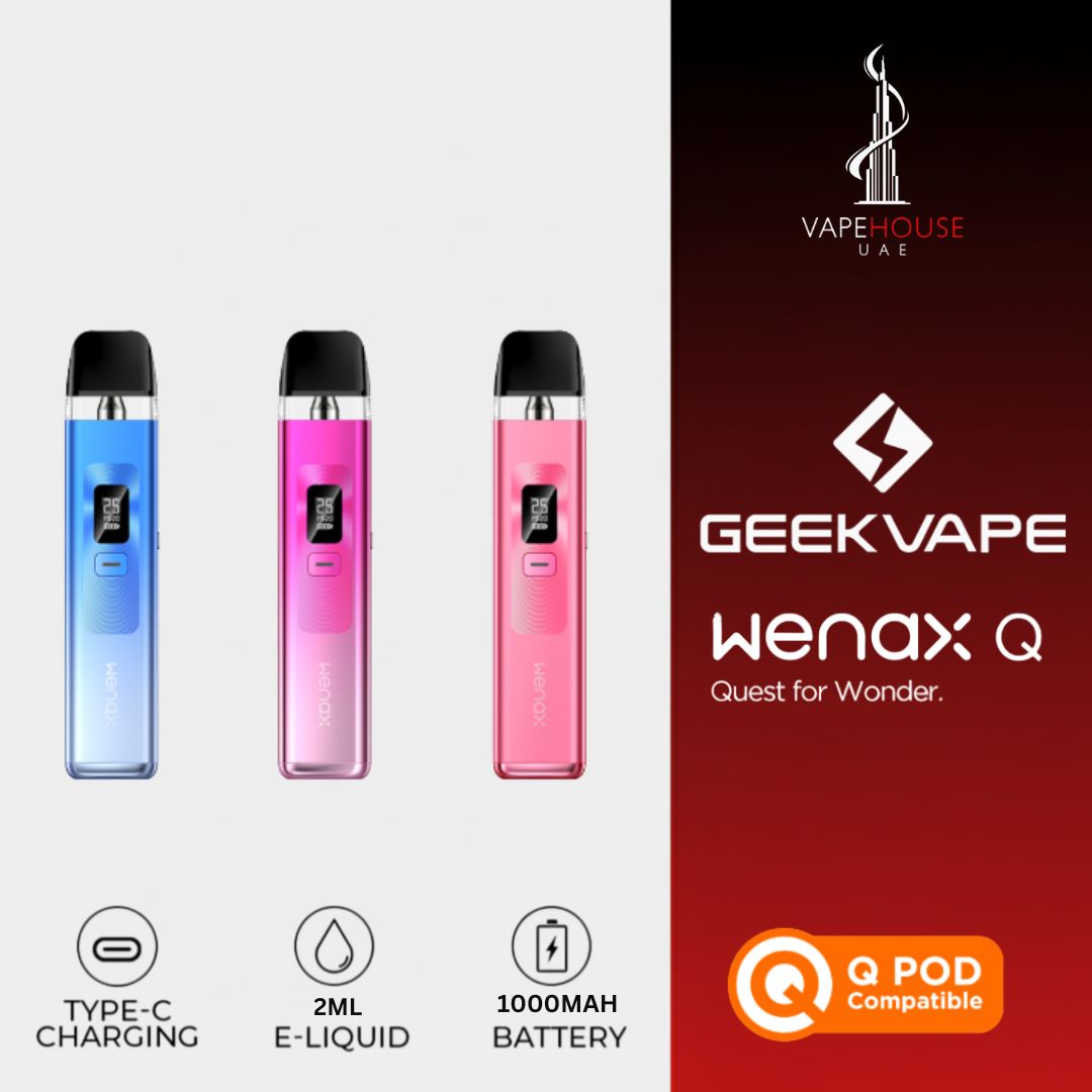Geekvape Wenax Q Pod Kit. Geekvape Wenax Q Pod Kit.