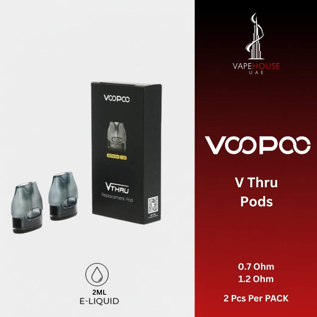 VOOPOO VTHRU PRO OR VMATE E PODS.