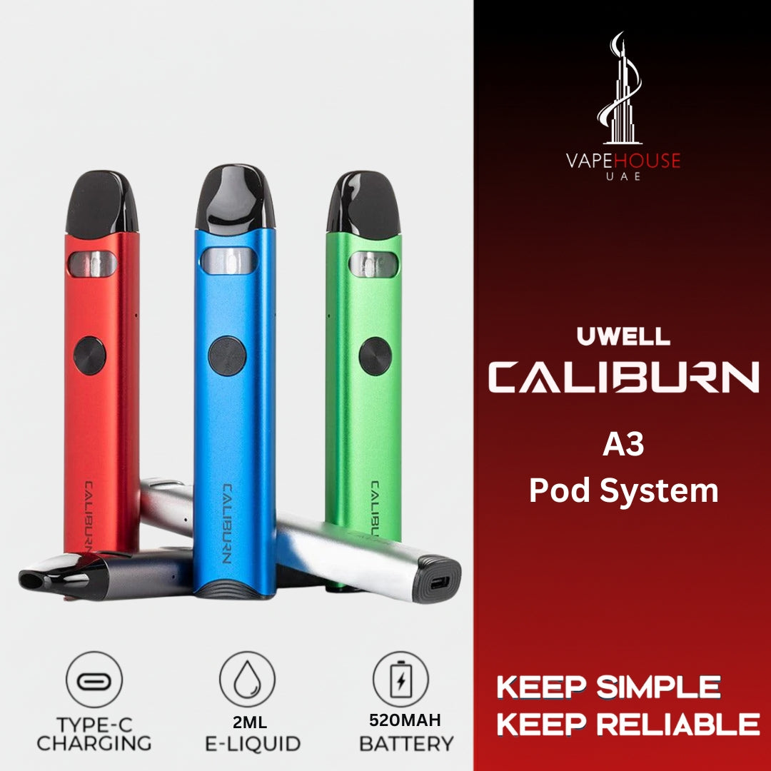 elf bar vape uk Tests and Reviews: Caliburn A3 Pod System by UWELL ~ Le Vapelier