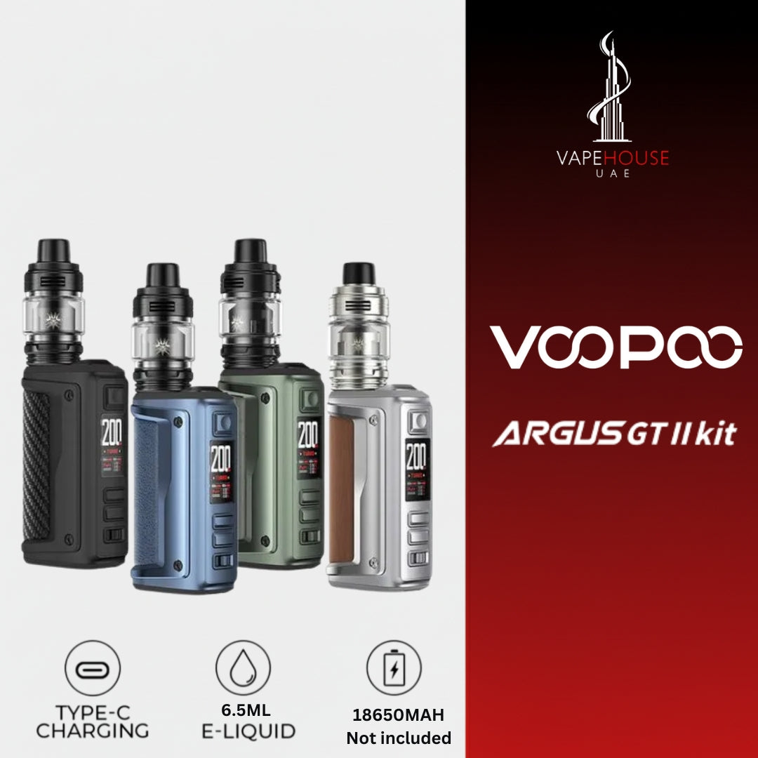VOOPOO ARGUS GT 2 200W STARTER KIT VOOPOO ARGUS GT 2 200W STARTER KIT