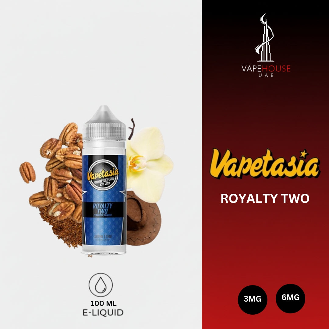 VAPETASIA - ROYALTY TWO (3 & 6 mg) /100ml