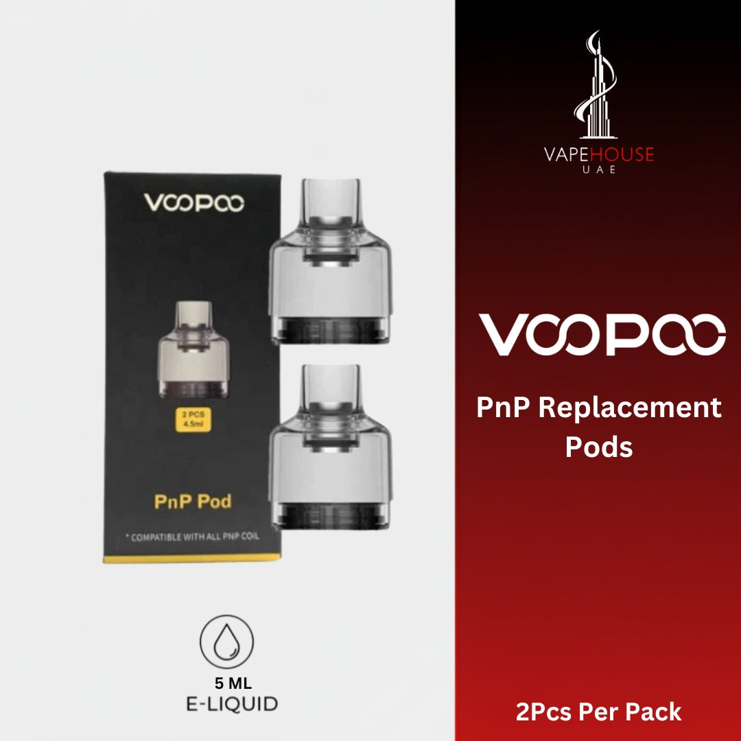 VooPoo PnP Replacement Pods 2-Pack (Without Coil)