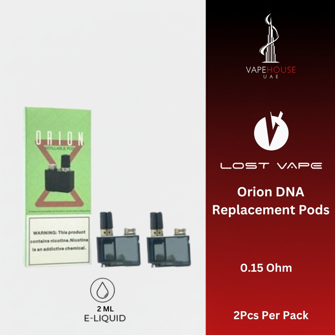 Lost Vape Orion DNA Replacement Pods - 2 pcs