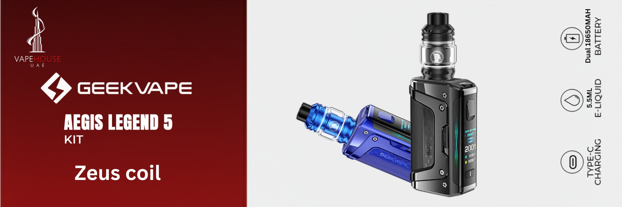 GeekVape Aegis Legend 5 Kit