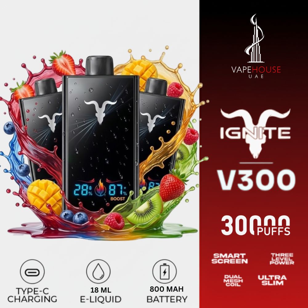 IGNITE V300 Disposable Vape – Up to 30,000 Puffs