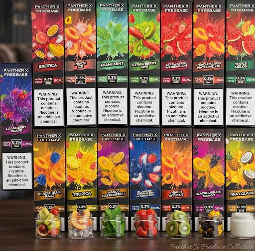 Panther X Freebase 60ML – 3MG