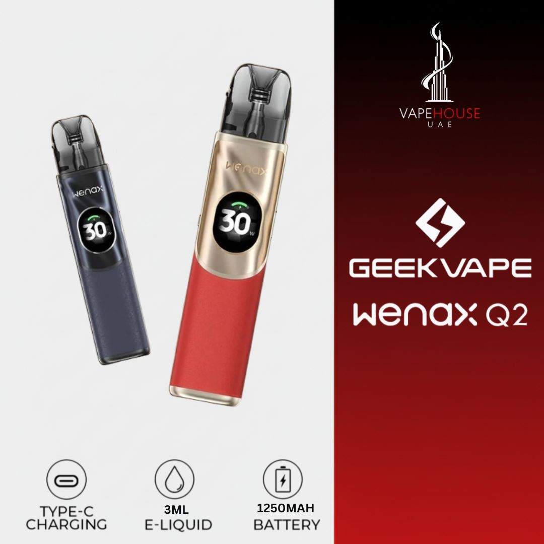 Geekvape Wenax Q 2 Pod Starter Kit 1250mAh Geekvape Wenax Q 2 Pod Starter Kit 1250mAh