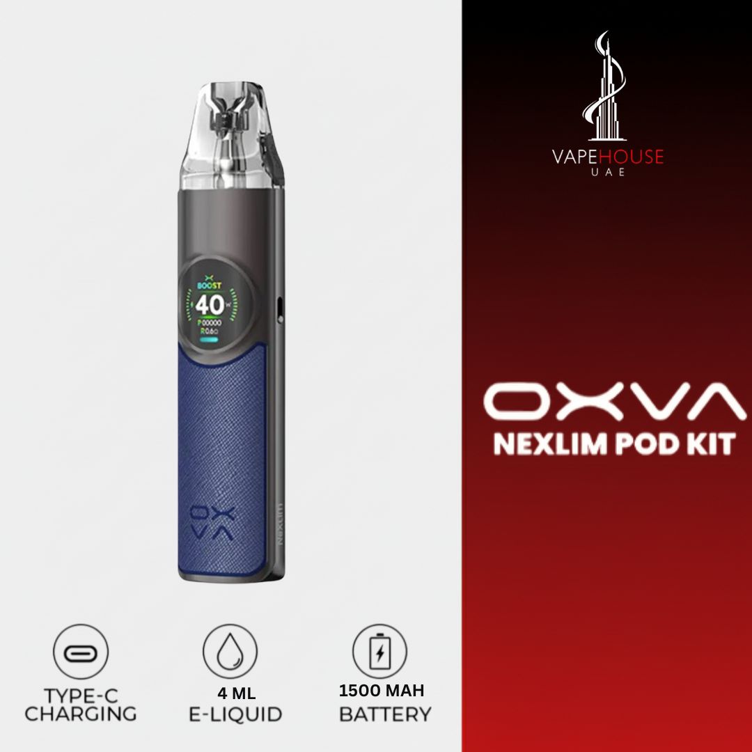 oxva nexlim kit 40w 1500mah OXVA NeXLIM Pod Kit – Dual Mesh & XLIM Pods main image 1