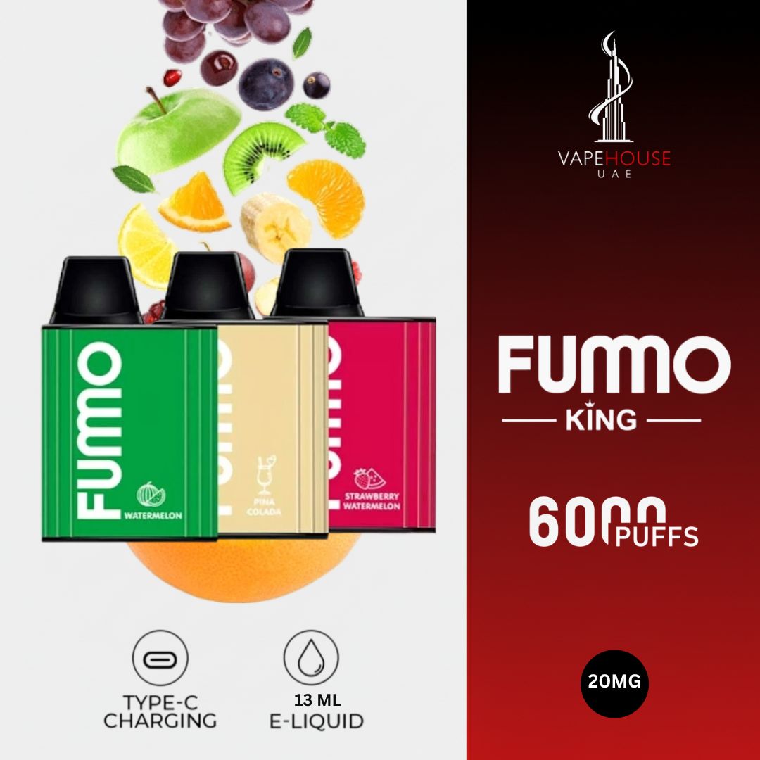 FUMO KING 6000 PUFF DISPOSABLE 20MG