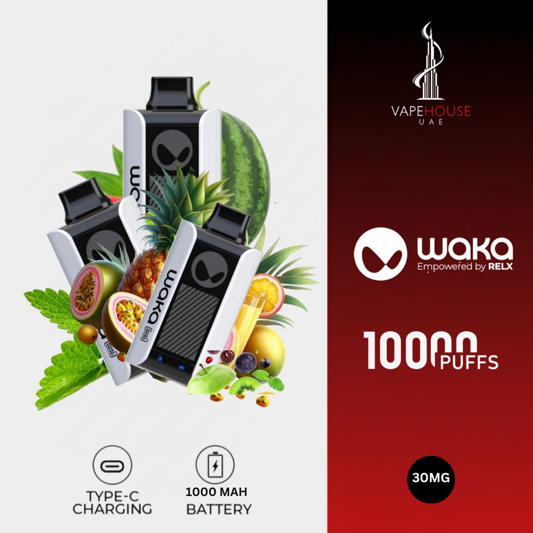 WAKA DISPOSABLE 10000 PUFFS 3% BY RELX WAKA DISPOSABLE 10000 PUFFS 3% BY RELX