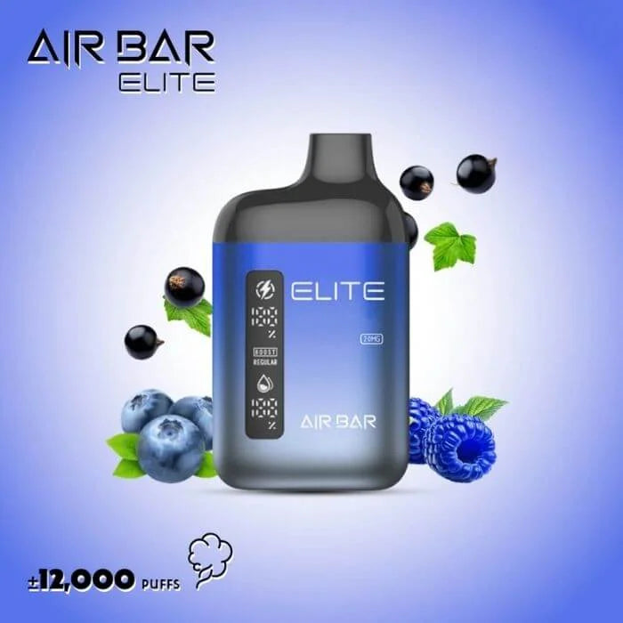 Air Bar Elite vape blueberries and blackberries
