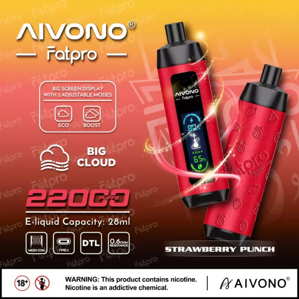 AIVONO FATPRO 2% 22000 PUFF