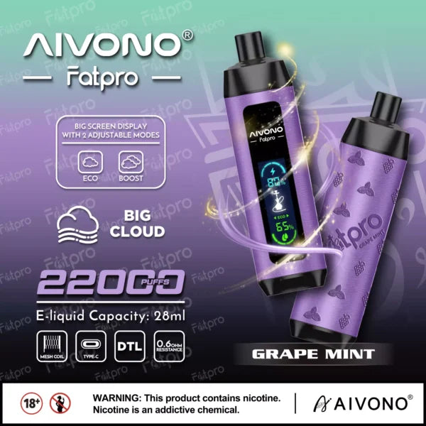 AIVONO FATPRO 2% 22000 PUFF