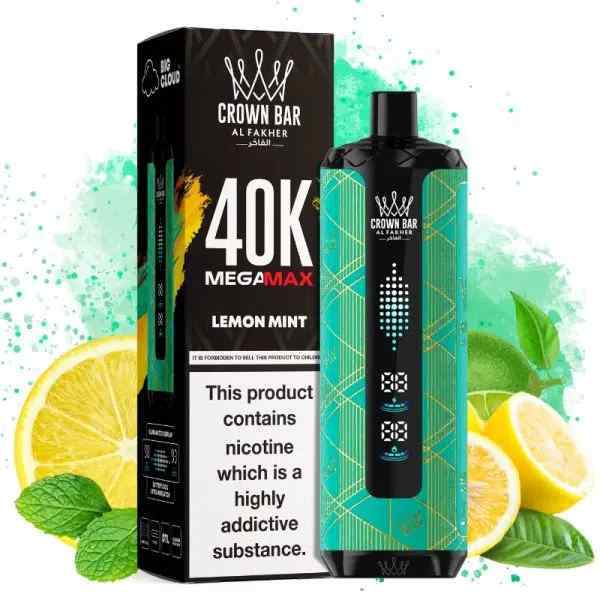 Al Fakher Crown Bar Mega Max 40000 Puffs Disposable