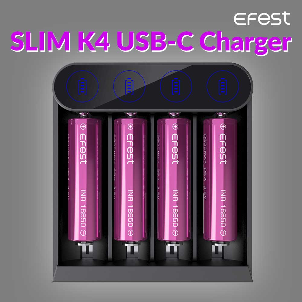 EFEST SLIM K4 CHARGER