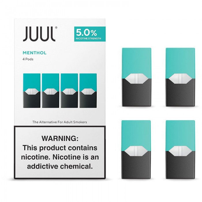 Juup Menthol Pods 200 Puffs Nicotine 5%
