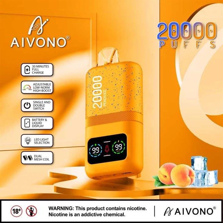 AIVONO 20000 Puffs Disposable Vape 50mg (5%)