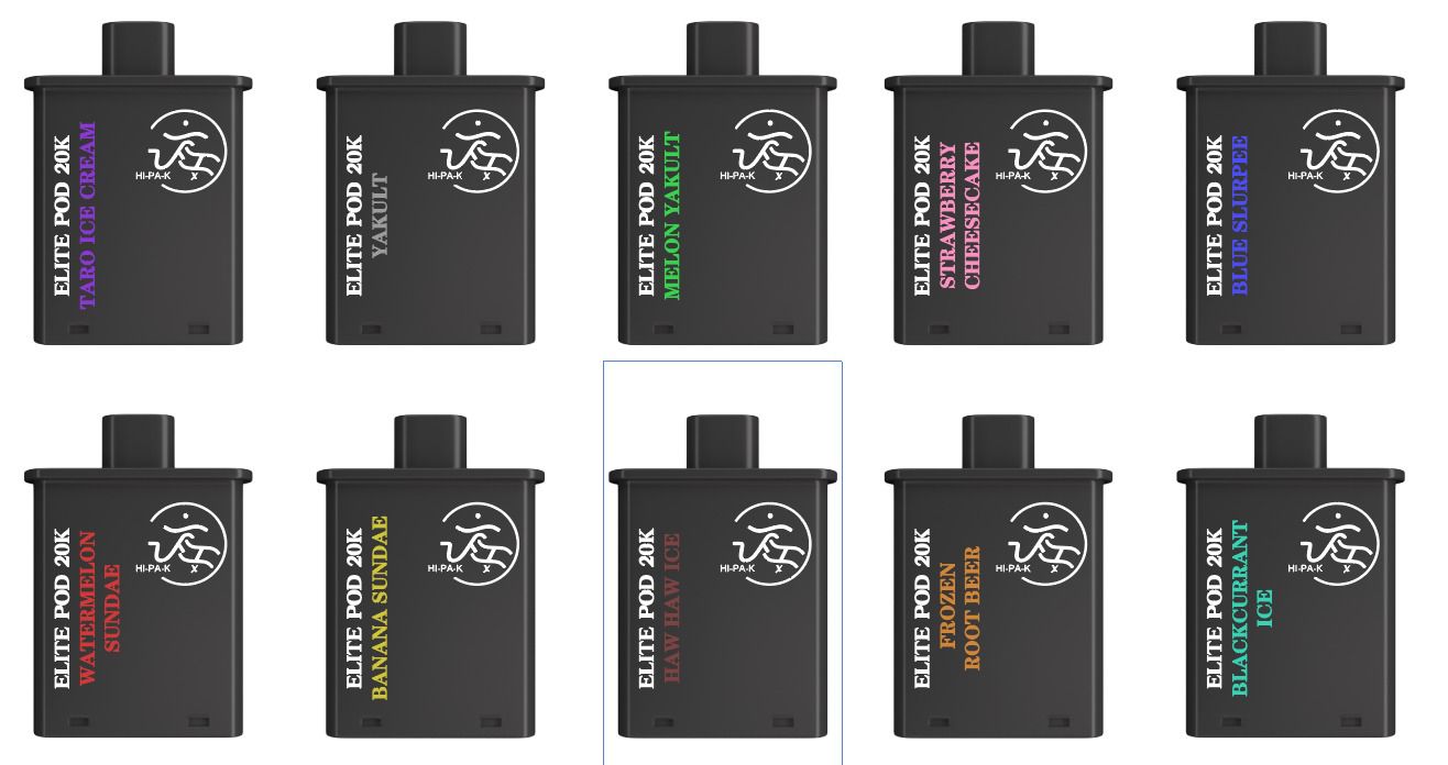HIPAK X BLACK ( PODS )