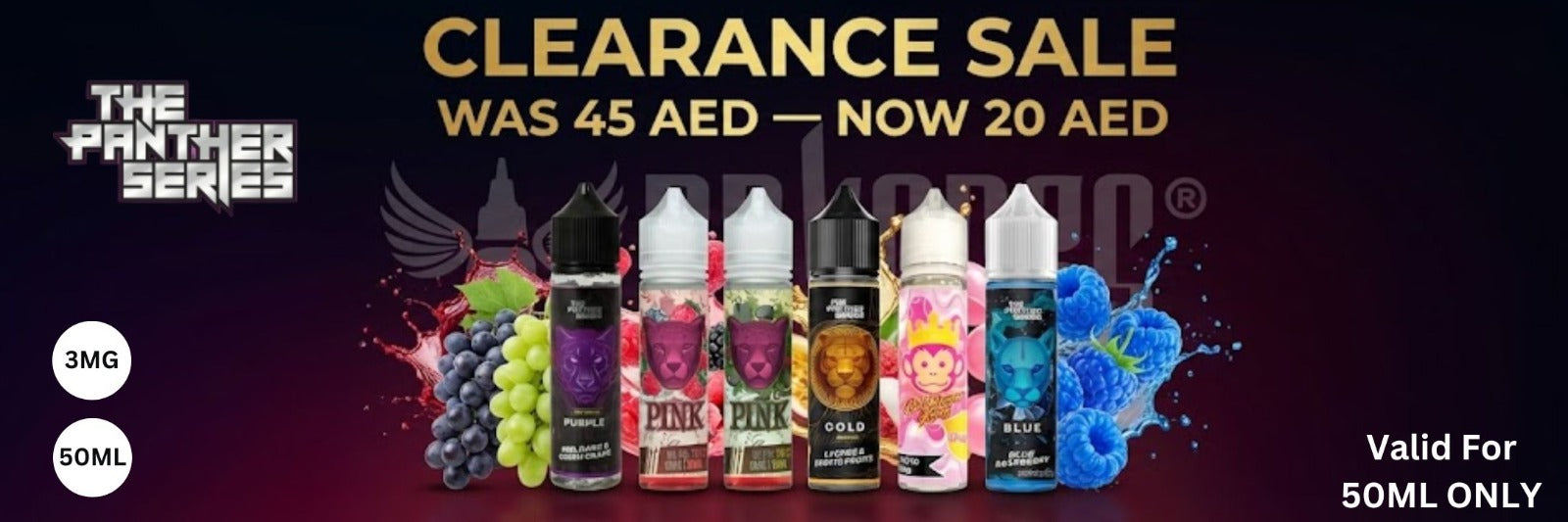 Dr Vapes Panther Series E-liquid Vapes UAE Sale