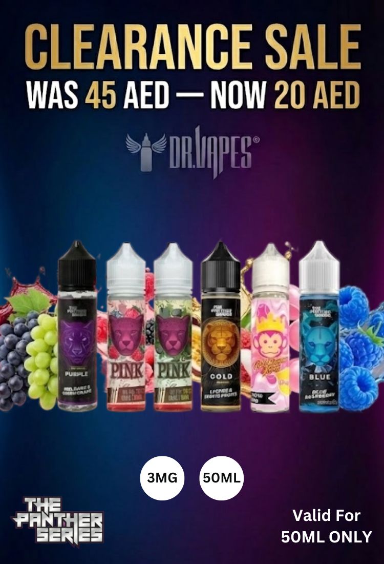 Dr Vapes Panther Series E-liquid Vapes UAE Sale