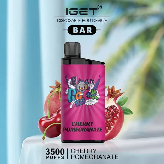 iget pod device cherry pomegranate flavour