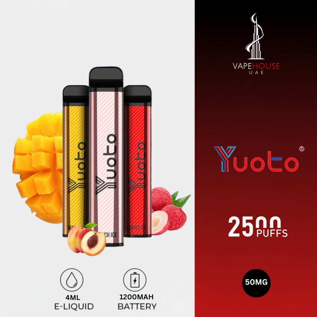 YUOTO 2500 PUFFS 50MG