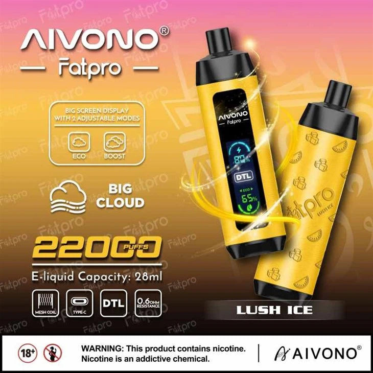 AIVONO FATPRO 2% 22000 PUFF
