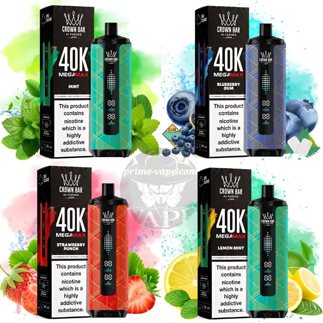 Al Fakher Crown Bar Mega Max 40000 Puffs Disposable