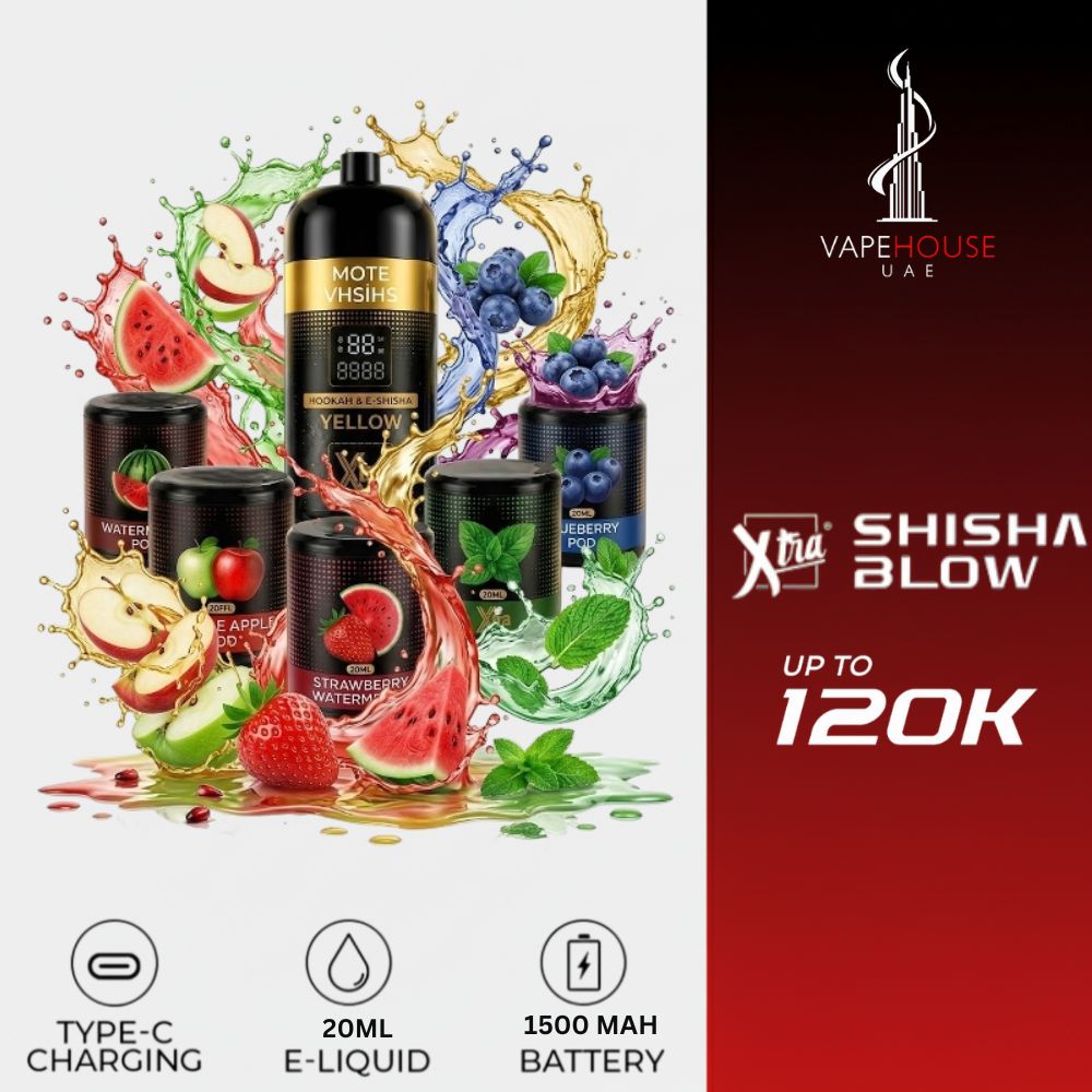 Xtra Shisha Blow Ultimate – Battery + Flavor Pod