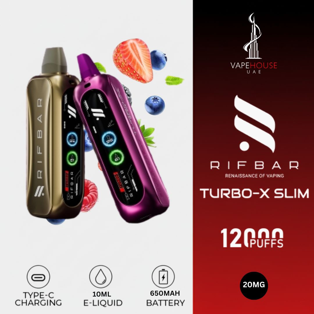 Rifbar Turbo X Slim 12k Puffs