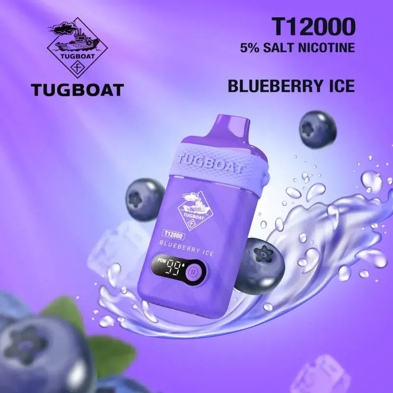 TUGBOAT T12000 Disposable Vape 5% – Up to 12,000 Puffs