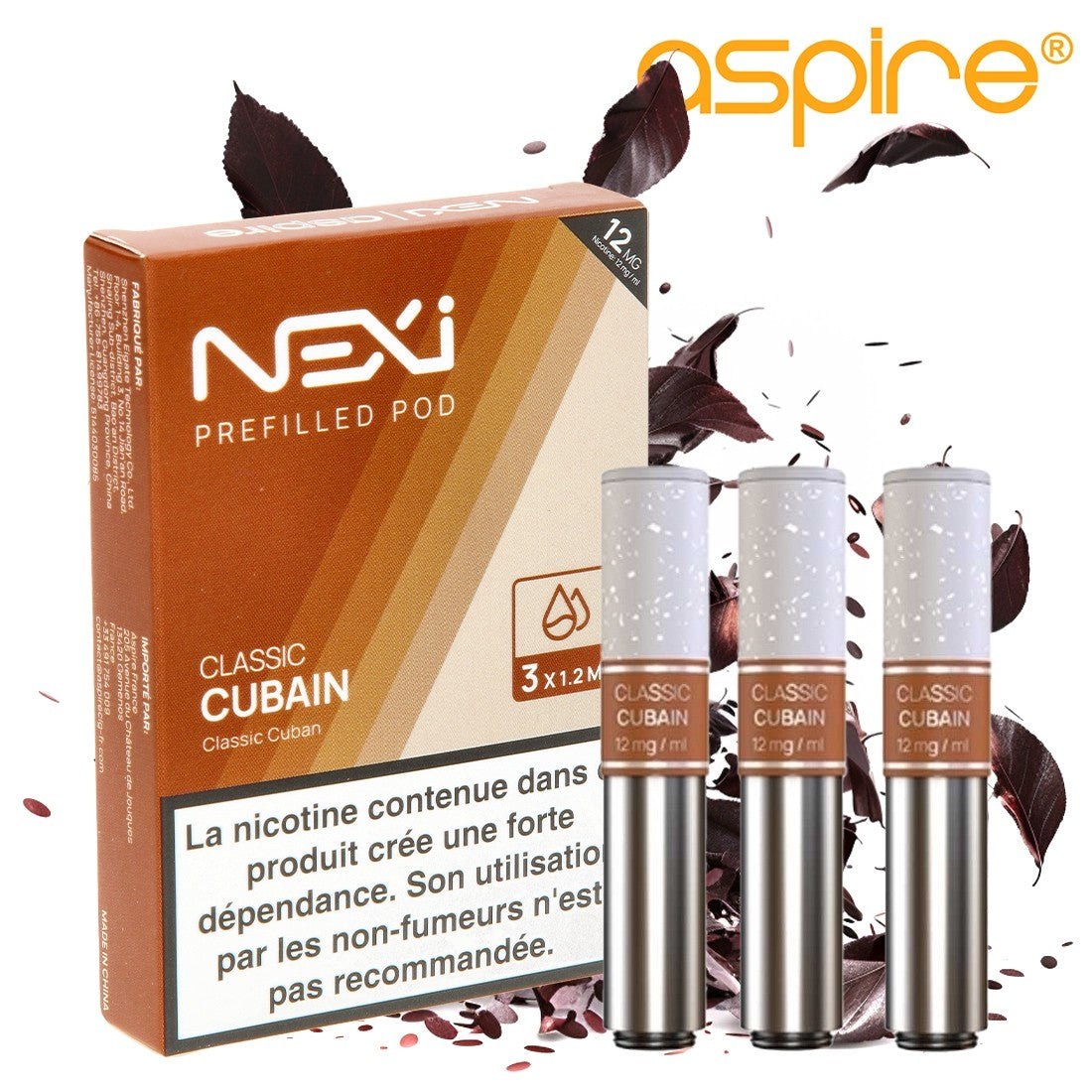 ASPIRE NEXI ONE PREFILLED PODS