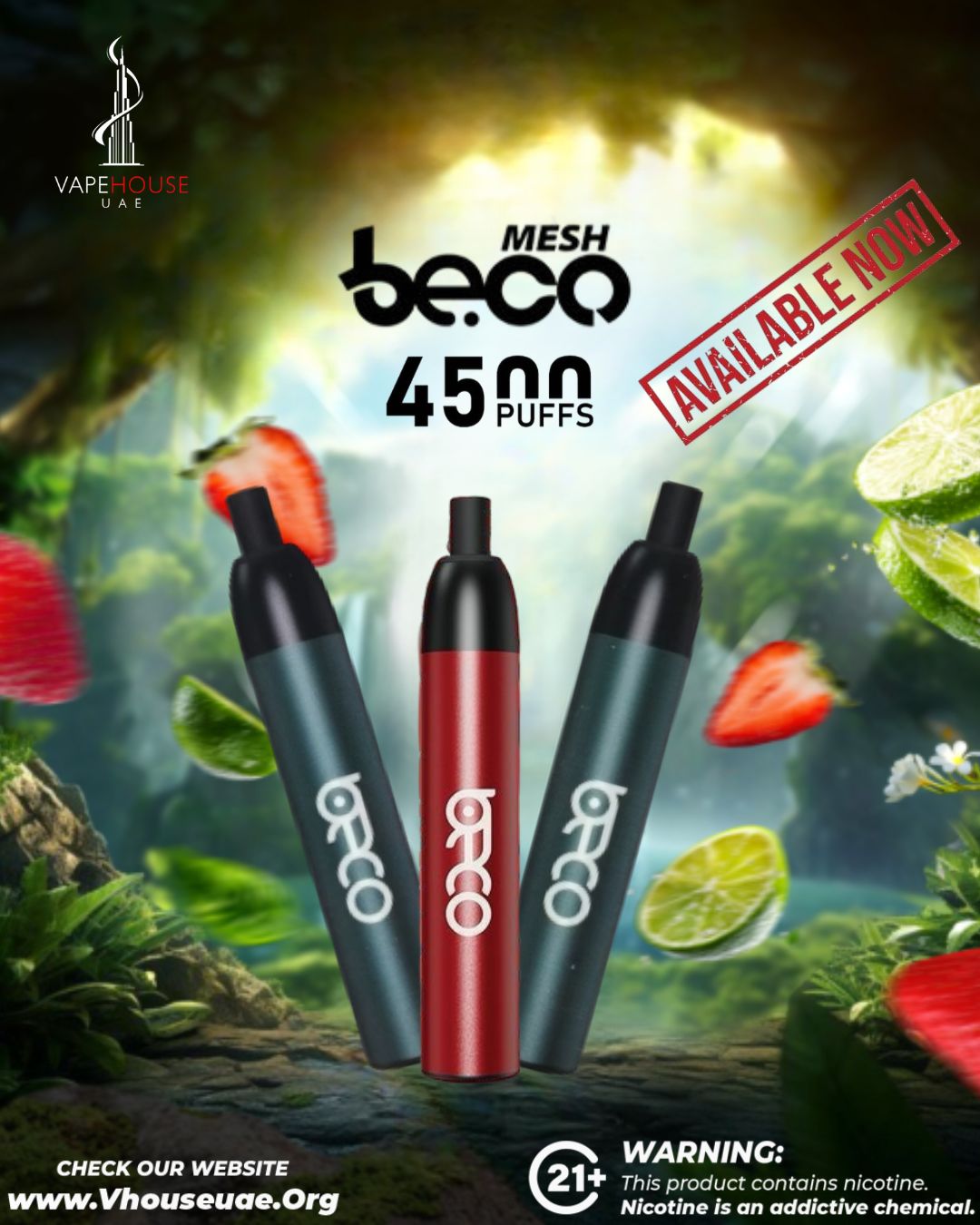 VAPTIO BECO MESH-X 4500 PUFFS