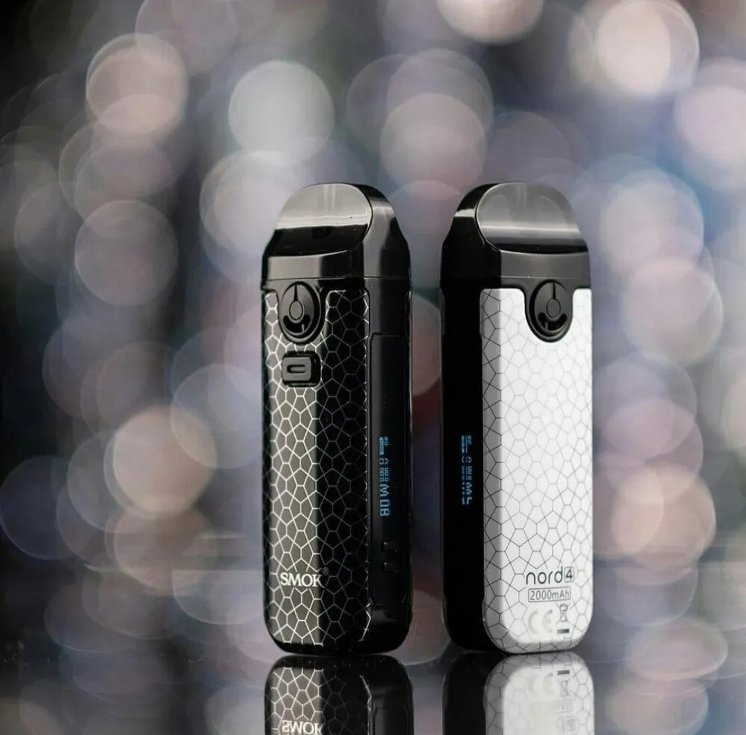 Two SMOK Nord 4 pod mod vaporizers