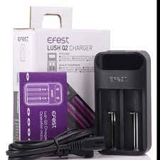 EFEST LUSH Q2 2-BAY INTELLIGENT LED BATTERY CHARGER