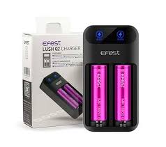 EFEST LUSH Q2 2-BAY INTELLIGENT LED BATTERY CHARGER