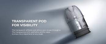 Transparent pod