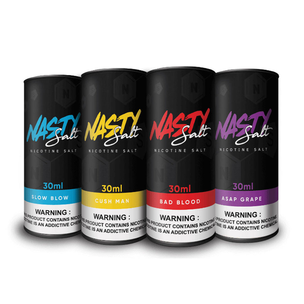 NASTY SALT NICOTINE E-LIQUID FLAVORS (35MG & 50MG)