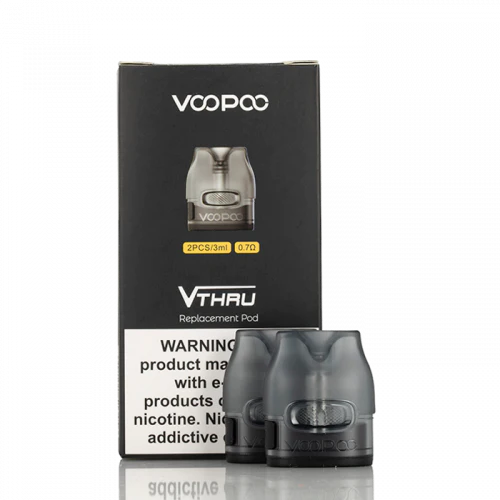 VOOPOO VTHRU PRO OR VMATE E PODS.