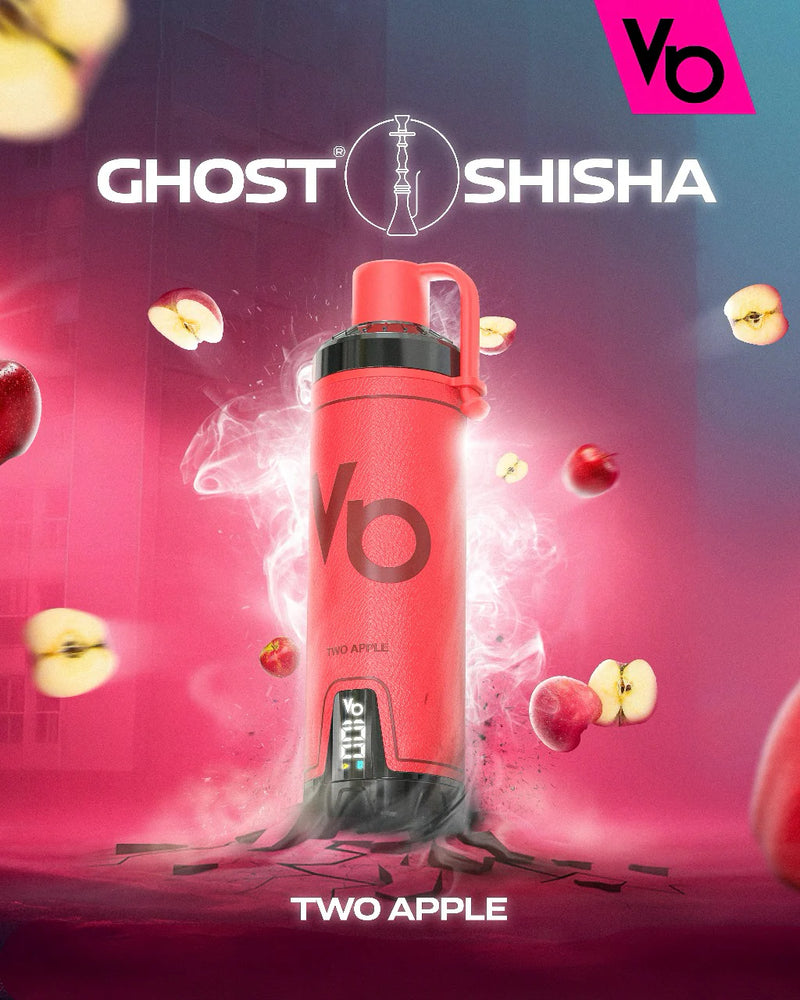 GHOST SHISHA DISPOSABLE 15000puff  5MG